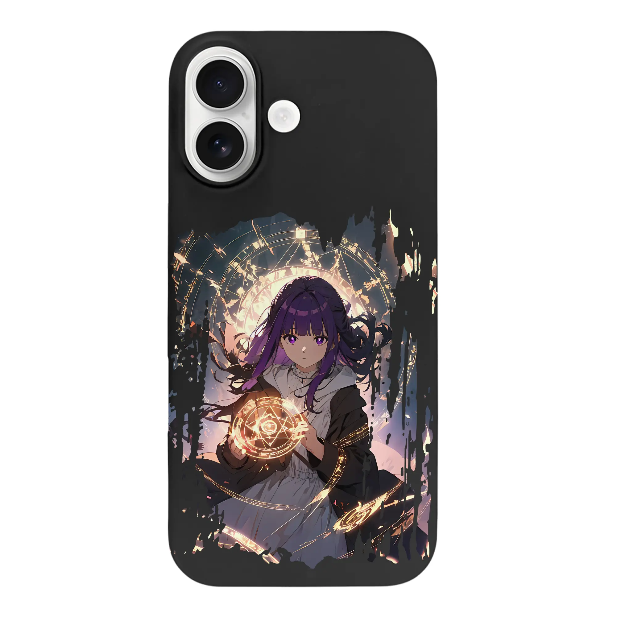 葬送のフリーレン（Frieren） グッズ,フェルン（Fern） - iPhone 17 シリーズ シリコンケース 薄型 耐衝撃 指紋防止 ソフトタッチカバー 精密フィット 傷防止 保護ケース iPhone 17/17 Air/17 Pro/17 Pro Max 対応